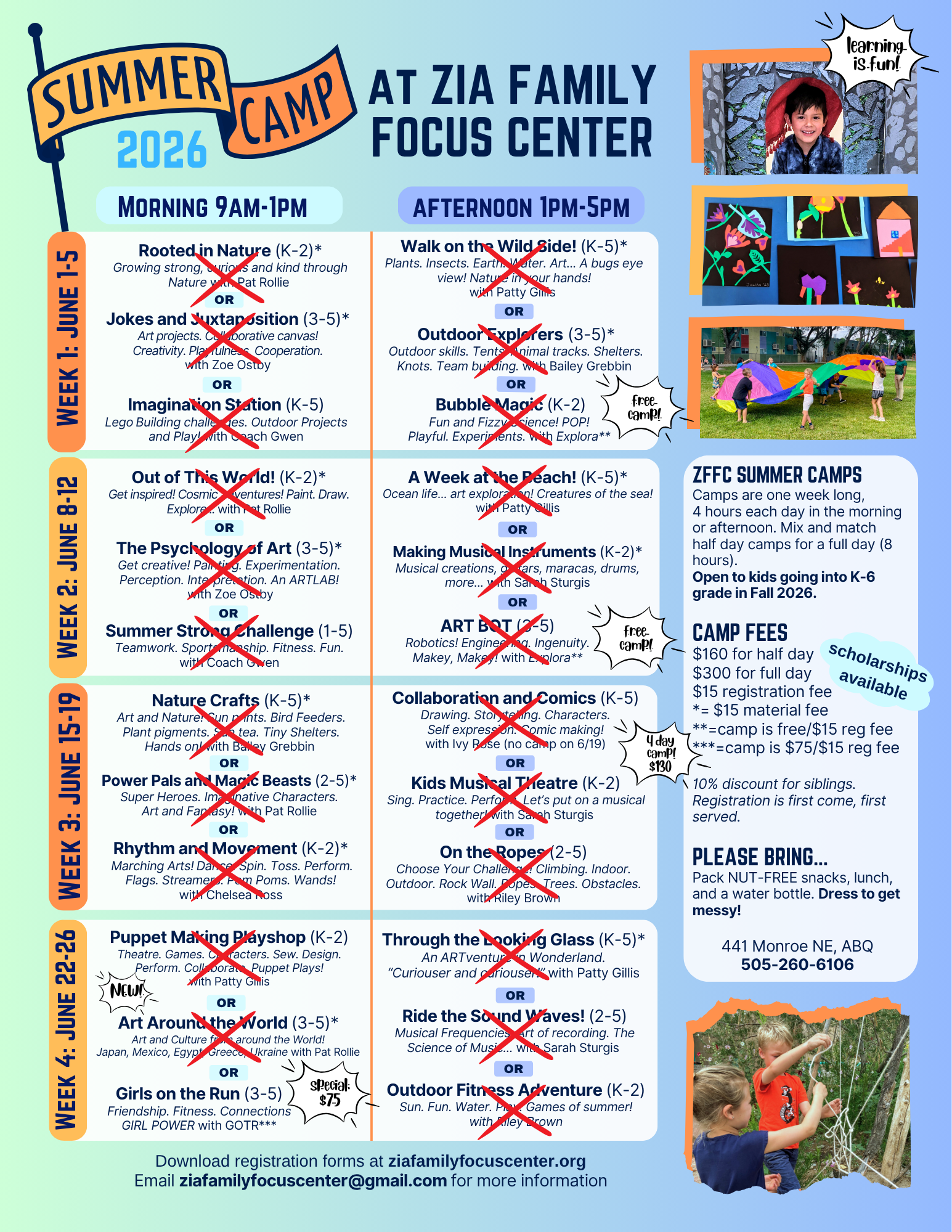 Zia Family Focus Center